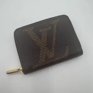 Pre-owned Louis Vuitton Canvas Small Leather Goods Reverse Monogram Zippy Coin Purse