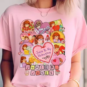 Junie B My Valentime Shirt, Junie B Jones Education Shirt, Teacher Valentine Shirt, Teacher Shirt, First Grade Teacher Shirt, Teacher Gift Shirt valentine  sweatshirt