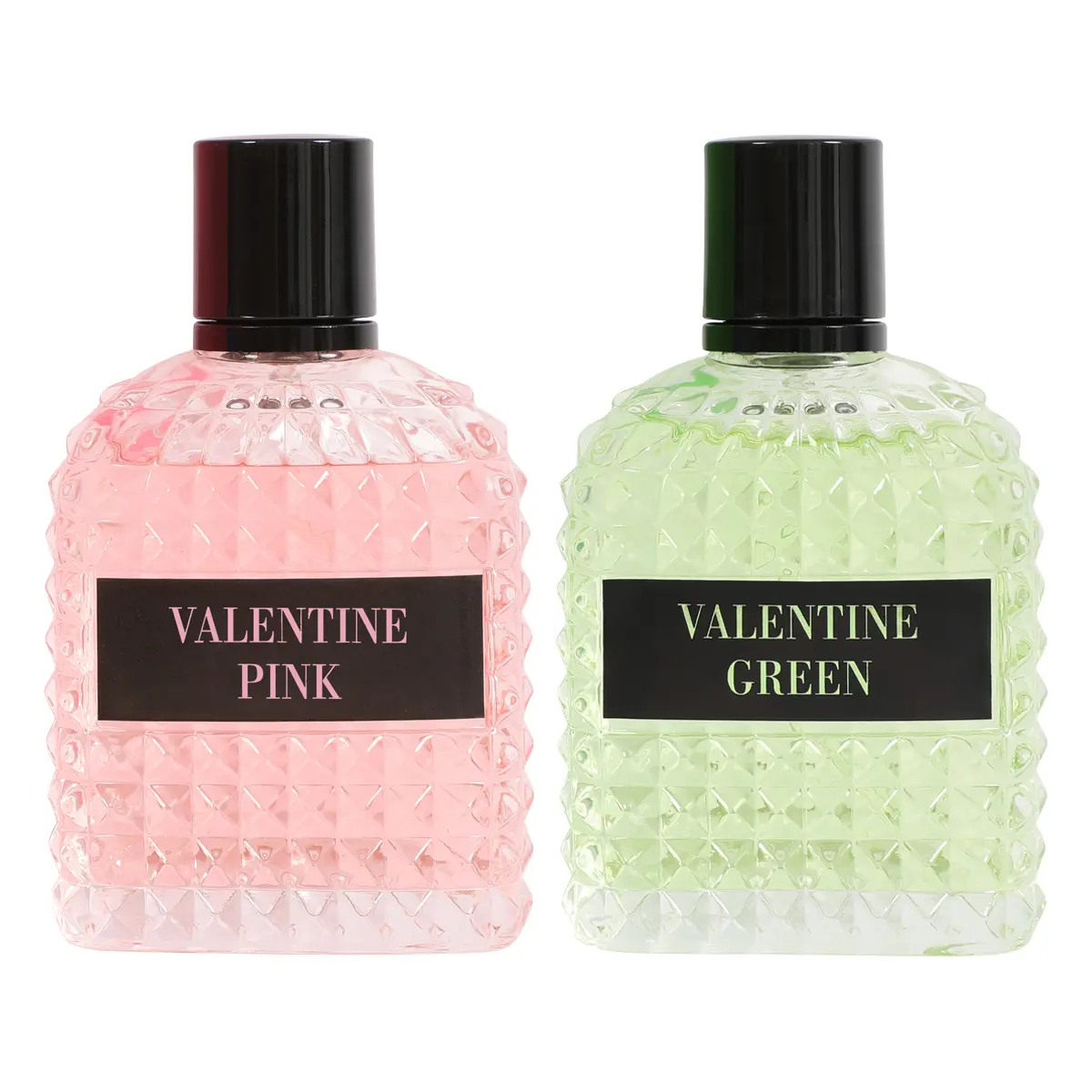 Bundle of Pink and Green for Women Eau De Toilette Vaporisateur Spray for Women 100Ml