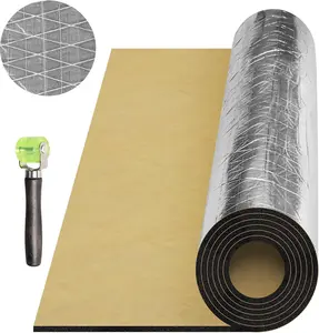 80x40" 394mil Sound Heat Proofing Car Auto Sound Deadener Insulation Underlay Mat For Auto Hood Engine Roof Door