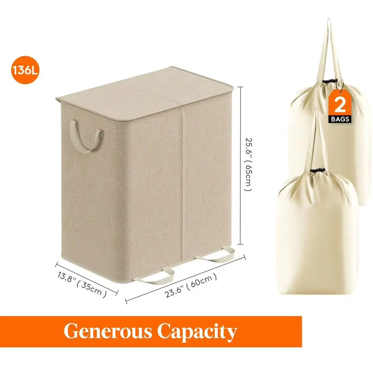 136L Oxford Cloth Beige 