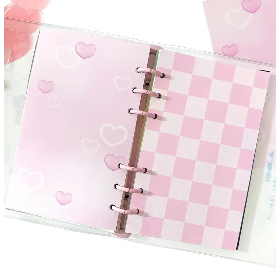 A6 Pink Theme Refill Paper