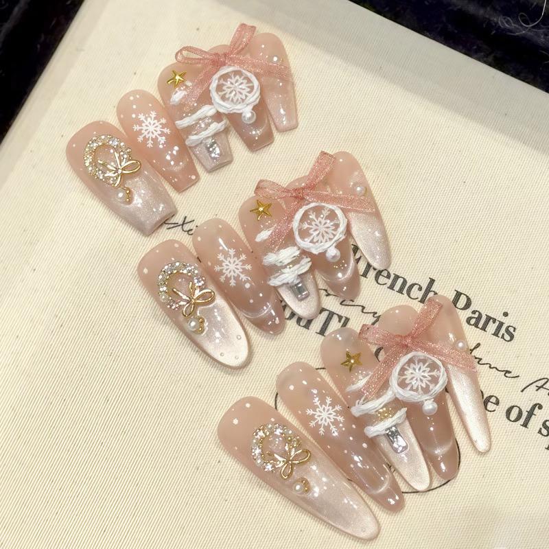 Cutics $2 Nail Set with Elegant Gold Accents Free Shipping on Orders Over $40 Manicure Style Note Included