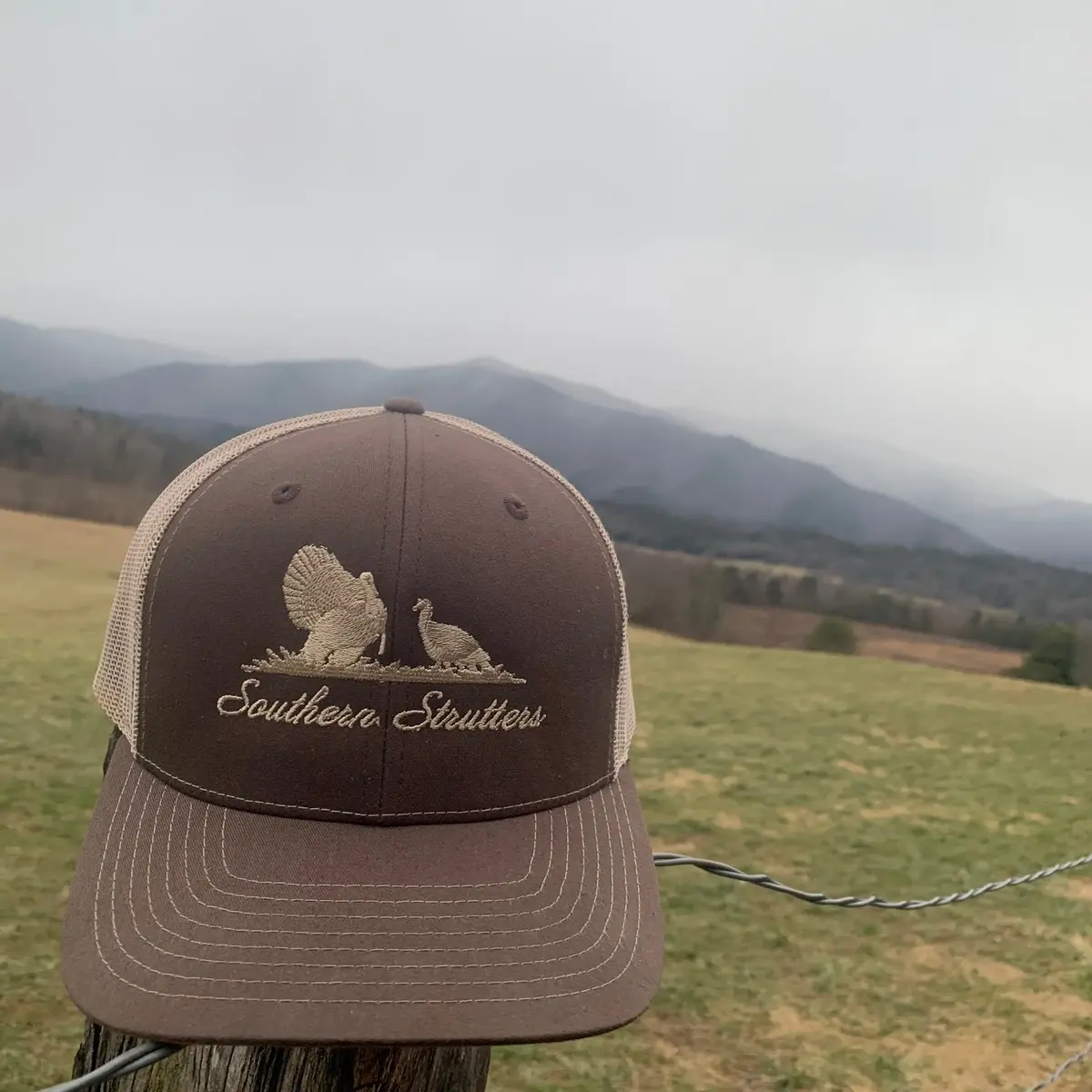 Khaki/brown hat
