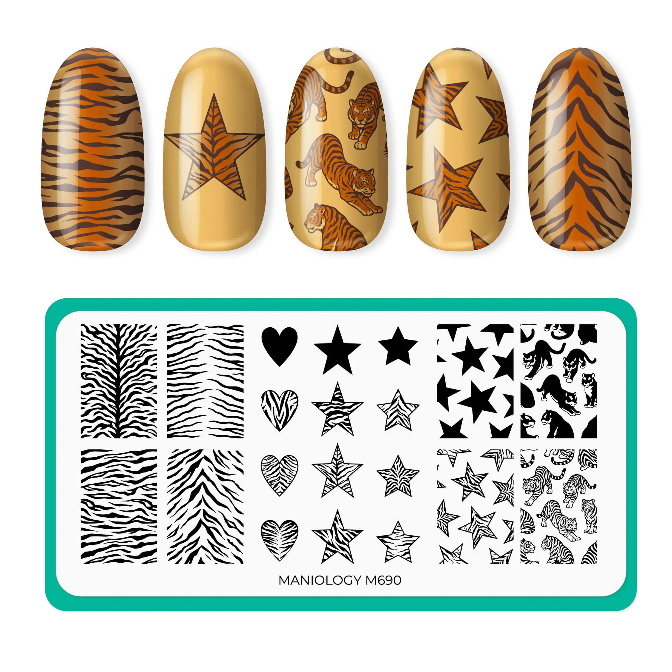 Clawed and Dangerous (M690) - Nail Stamping Plate