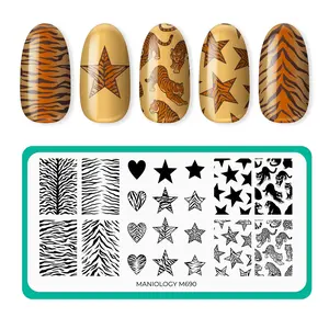 Clawed and Dangerous (M690) - Nail Stamping Plate