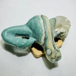 Ocean jasper sheepshead carvings natural crystal products