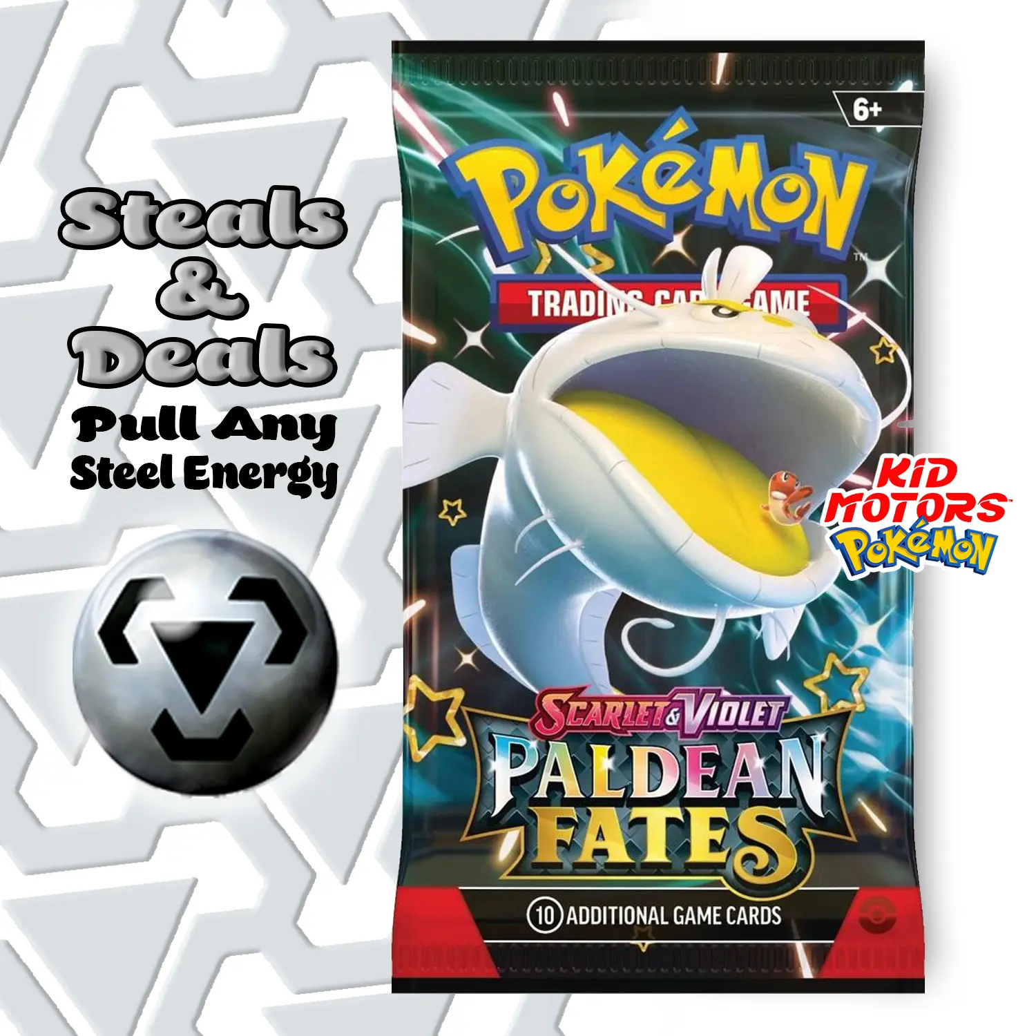 1 x Pokemon Paldean Fates Booster Pack