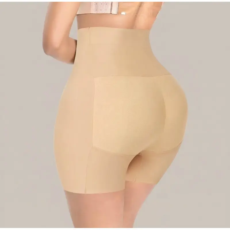 Seamless High Waisted Shapewear Shorts Tummy Smoothing Body Shaper