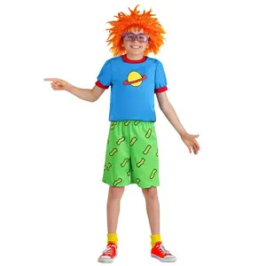 Boy's Nickelodeon Rugrats Chuckie Costume
