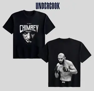 Islam Makhachev UFC Graphic Tee - P4P King MMA Streetwear - Khabib Legacy Fighter T-Shirt - Dagestan Wrestling Style Crewneck - Gift for Fight Fans