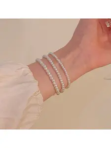 High-quality Baroque pearl bracelet, vintage style, wholesale, new and simple design, Exquisite Trendy Bracelet