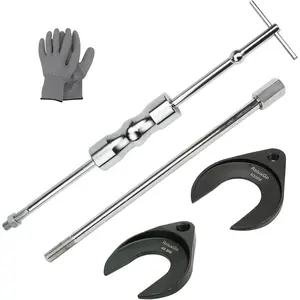Inner Axle Puller Tool Set with 5/8"-18 Slide Hammer & Adapter Inner Joint Removal Tool Kit Front Wheel Drive Axle Puller Set Compatible with 1986 to 2021