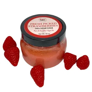 MyBody Scents Shea Sugar Scrub Body Scrub 10 oz Nourishing Cleanser for Skin Care and Care