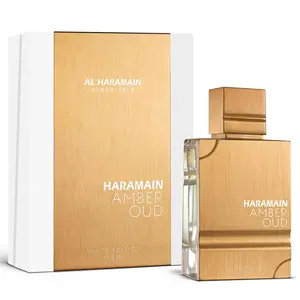 Al Haramain Amber Oud Gold Edition Arabian Perfume for Women and Men Unisex Long Lasting Amber 60ml (2.0 oz)