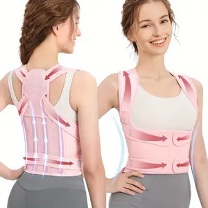Adjustable Posture Corrector Back Brace for Women - Posture Straightener, Breathable Support, Improves Posture for Work & Daily Life, Posture Tool