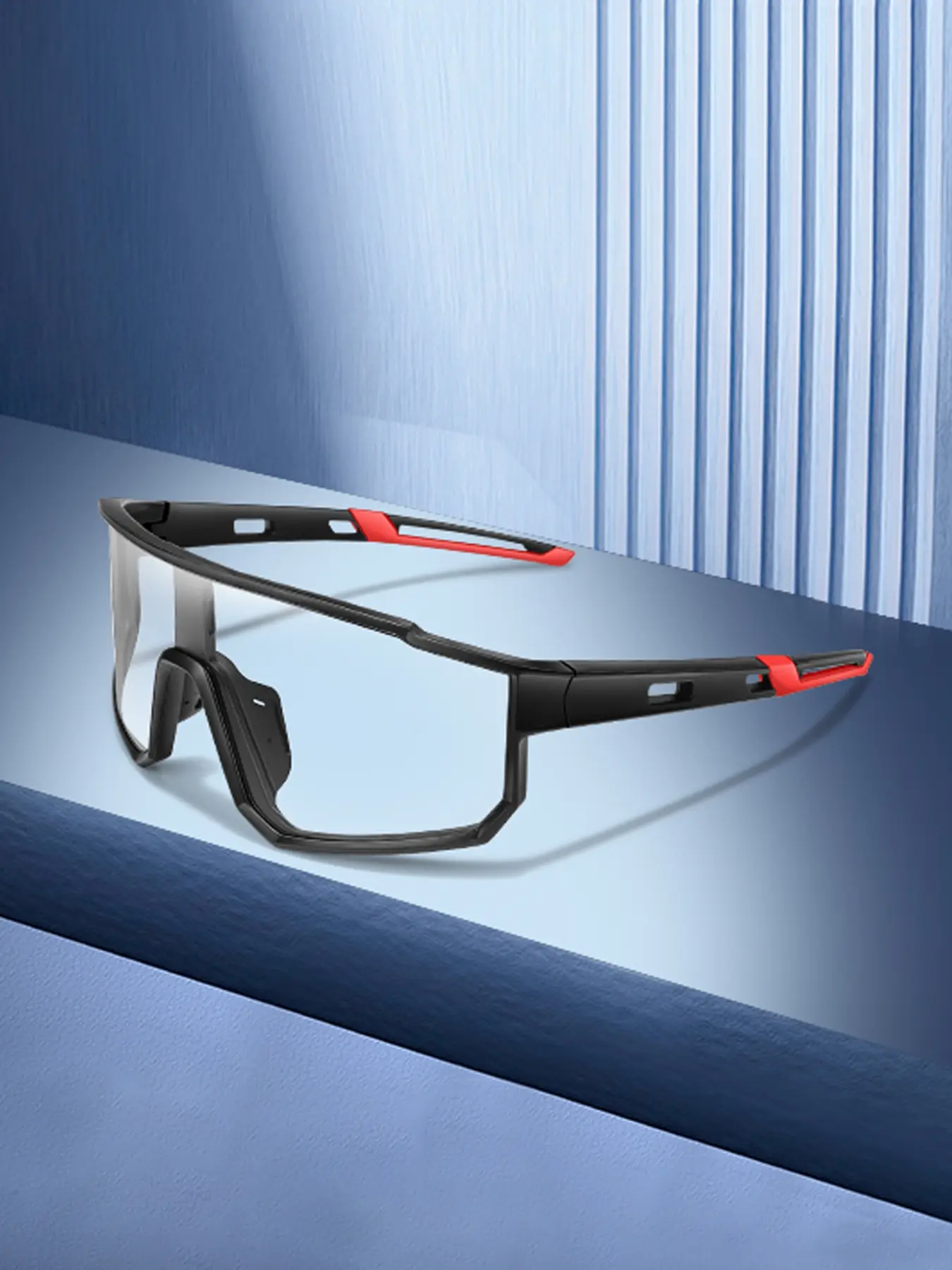 Photochromic Large Frame Sunglasses, Cycling Glasses, Windproof Glasses, Hiking Glasses, Unisex Outdoor Activities, Running, Golf, Travel, Biking Sunglasses, Outdoor Sports Eyewear