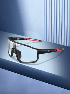 Photochromic Large Frame Sunglasses, Cycling Glasses, Windproof Glasses, Hiking Glasses, Unisex Outdoor Activities, Running, Golf, Travel, Biking Sunglasses