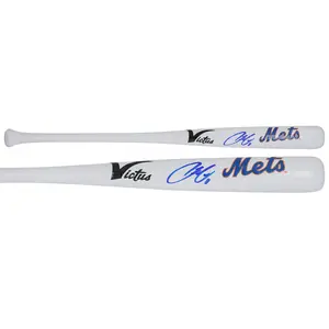 Francisco Lindor New York Mets Autographed Victus Team ID Mini Bat - Fanatics Authentic Certified