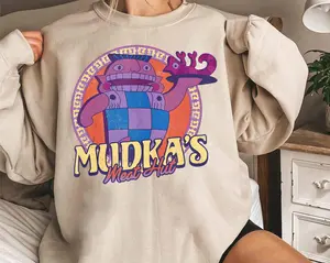 D.ney Emperor's New Groove Mudka's Meat Hut Logo Shirt Wdw Magic Kingdom Holiday Unisex T-shirt Family Birthday Gift Adult Kid Toddler Tee