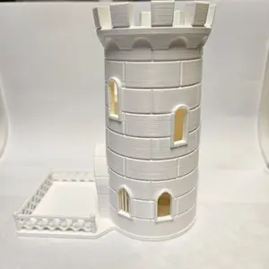 Castle Dice Tower for D&D, Table Top, & Board Games - 3D Printed