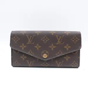 Pre-owned Louis Vuitton Coated Canvas Small Leather Goods Sarah Monogram Wallet T10359763