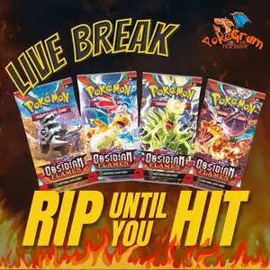 RTYH Obsidian Flames Rip Until You Hit Booster Packs