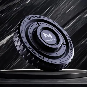 Populer Sniping Coin Stress Relief Toy, DIY Customizable Touch Experience, Fidget Spinner, Handmade Craft, Stress Relief Gadgets, Relieve Anxiety & Stress