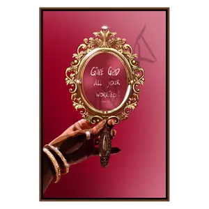 1 Peter 5:7 - Smard Black Wall Art Print/ Canvas for Home /Office Decor