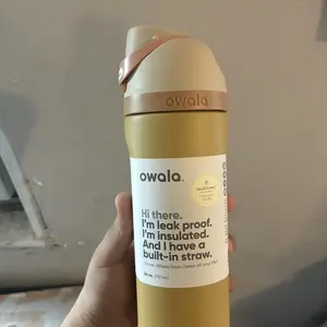 Owala 24oz FreeSip Stainless Steel Water Bottle - Hearth & Hand with Magnolia - Sunflower Bouquet