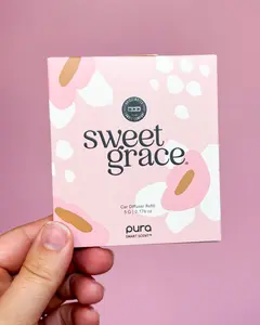 Sweet Grace Pura Car Diffuser Refill - Original Car Diffuser for Reliable Performance and Longevity