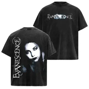 Vintage Evanescence Band Washde Tee, alternative band merch, trending Washde Tee, Hoodie, 90s graphic tee, vintage graphic tee, grunge aesthetic shirt, classic rock merch Menswear
