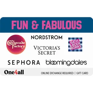 One4all Fun & Fabulous eGift Card | One Card for Many Brands