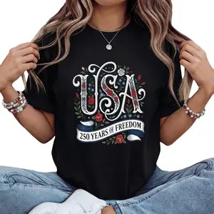 250th Anniversary USA Women’s Shirt – Patriotic 4th of July T-Shirt