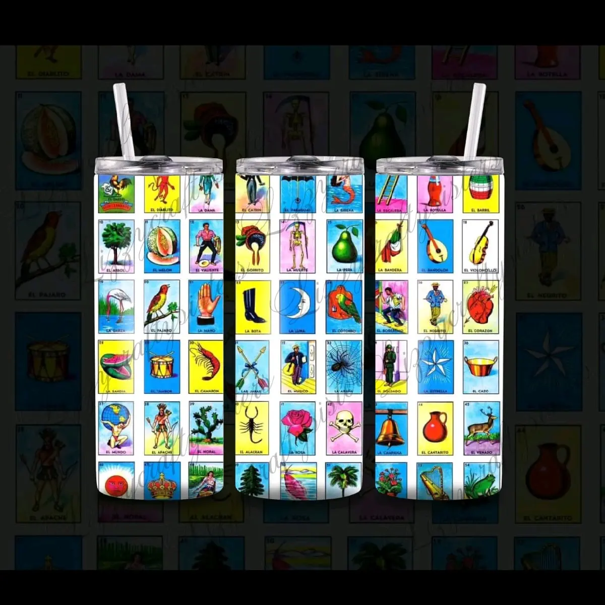 loteria sublimation tumbler wrap loteria sublimation tumbler wrap