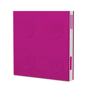 LEGO® Stationery Locking Notebook with Gel Pen - Violet (52438)