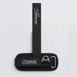 Jay Cutler Signature Series Lifting D Rings Straps Options include D Ring or Regular Straps - Maximum Support, Padded Back, Thick Strap for Superior Grip, Durable & Reliable Design