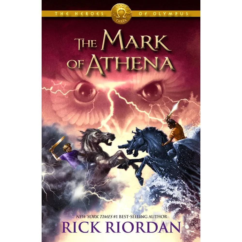 USED Book - Heroes of Olympus, The, Book Three: The Mark of Athena-Heroes of Olympus, The, Book Three by Riordan, Rick (Hardcover) - english
