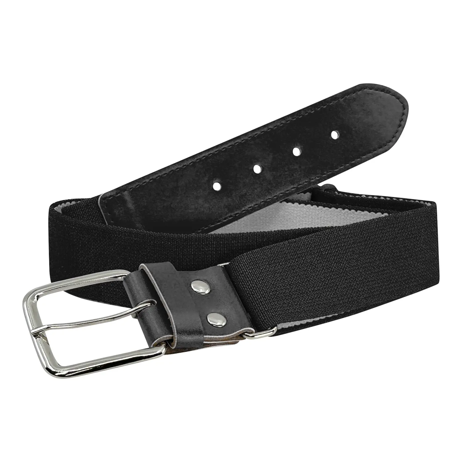 PEAR SOX Baseball Softball Elastic Belt, Youth and Adult Sizes (Black)