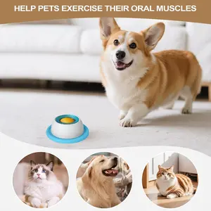 Cat Dog Slow Feeder Bowl, Pet Licking Pad for Wet Food & Snacks, Durable Design, Oral Health, Fun Pet Accessory, Suitable for Cats & Dogs