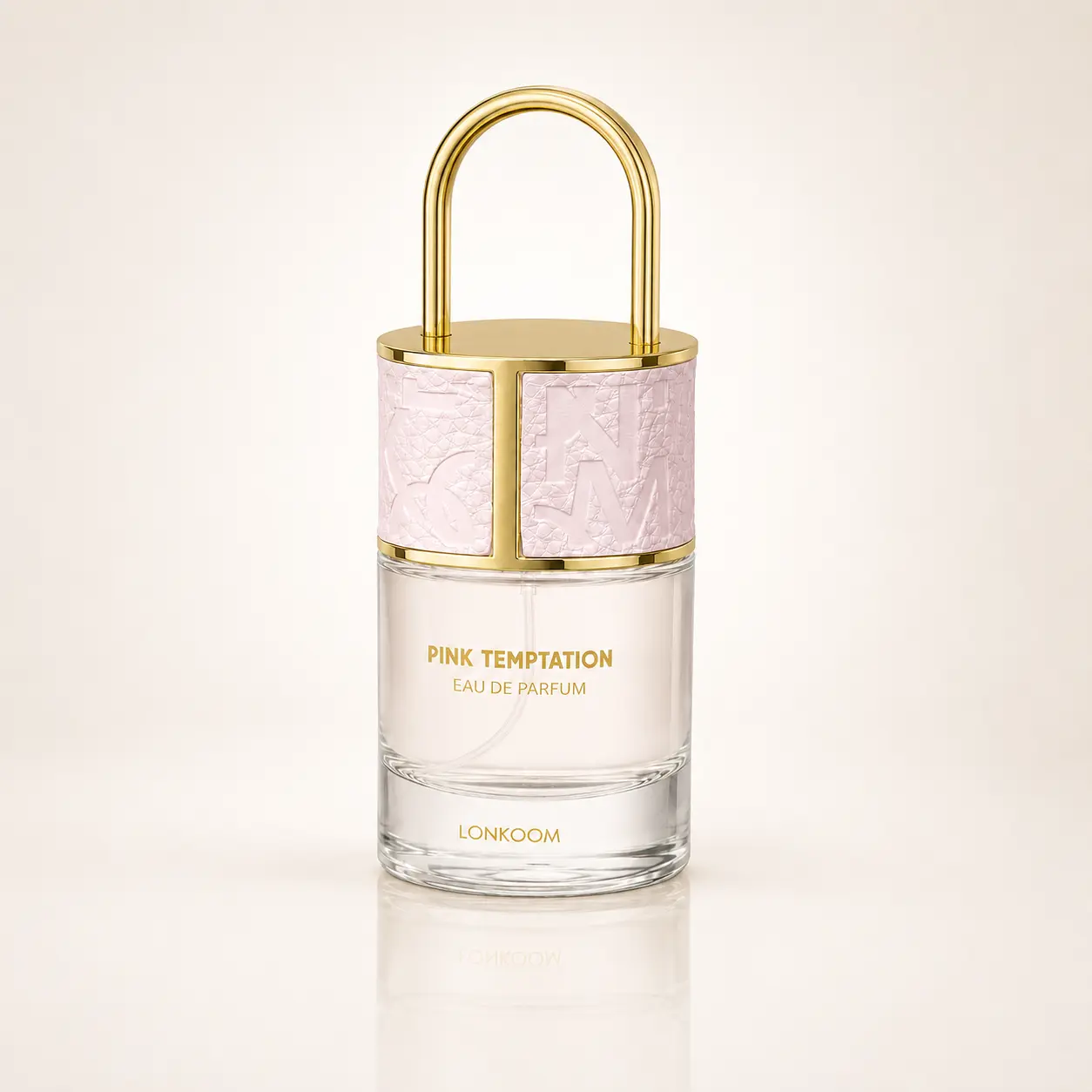 Lonkoom Pink Temptation Eau de Parfum for Women, 50mL | Long-Lasting Floral Sweet Perfume with Vanilla, Jasmine & White Musk Notes, Aromatic Floral Fragrance