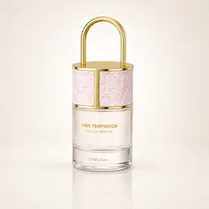 LONKOOM Pink Temptation Perfume for Women, 50mL | Orange Blossom, Jasmine, Vanilla & White Musk Floral Woody Eau de Parfum
