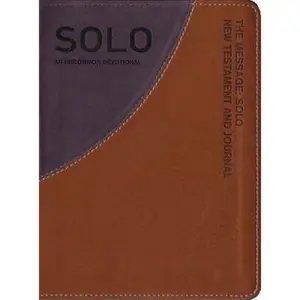 USED-Message Solo New Testament and Journal-MS: An Uncommon Journal [With Journal] (Unknown)