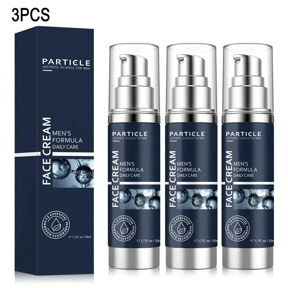 Particle Face Cream For Men 6 In 1 Anti Aging Cream Fights Eye Bags Dark Spots