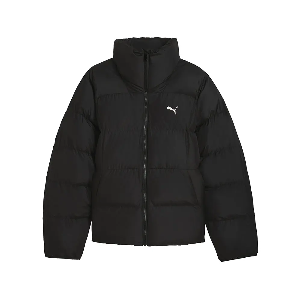PUMA Mens Wardrobe Essentials Synthetic Puffer Jacket Athletic Outerwear Casual - Black PUMA Mens Wardrobe Essentials Synthetic Puffer Jacket Athletic Outerwear Casual - Black