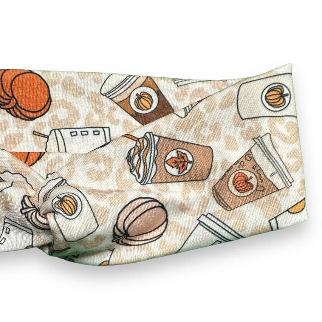 Pumpkin Spice Knotties Headband