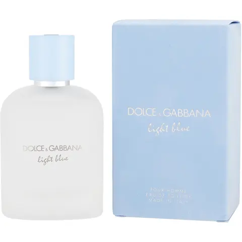 Dolce & Gabbana Light Blue by Dolce & Gabbana Eau De Toilette - Fragrance for Men with Notes of Sicilian Mandarin, Grapefruit Peel, & Bergamot
