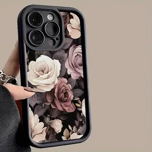 A Beautiful Floral Design Phone Case Suitable For IPhone 17 Pro Max Plus Air/ 16 15 14 13 12 And 11 Pro Max.
