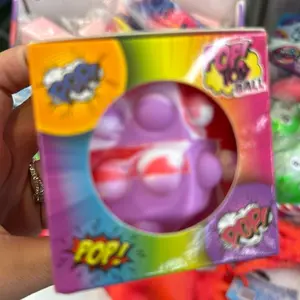 Pop toy ball stress relief toy
