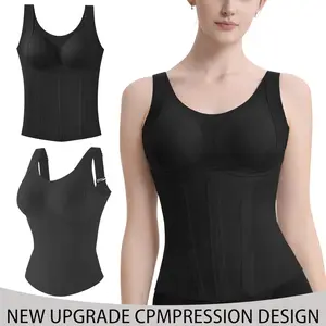 Avenzi Elegant Full Body Shaper with Flexible Boning - All-Day Tummy & Back Support for Office, Wedding or Special Event, Smoothing and Posture Improving